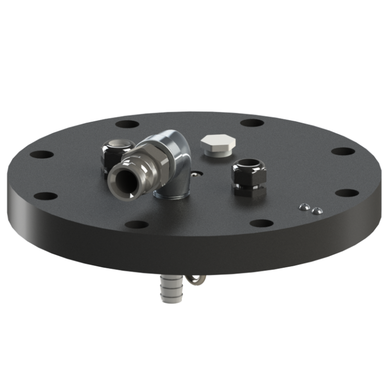 Well Seal, 8″ Flange, Dual Ext., Barbed PumpOne Environmental, LLC