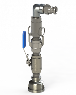 Leachate Discharge Kit, Cold Climate Assembly