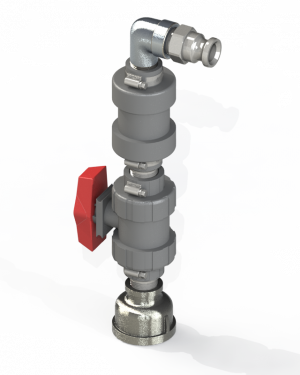 PVC Leachate Discharge Kit, Valve Manifold